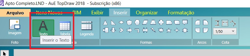 Inserir cuotas y textos en tus proyectos TopDRAW